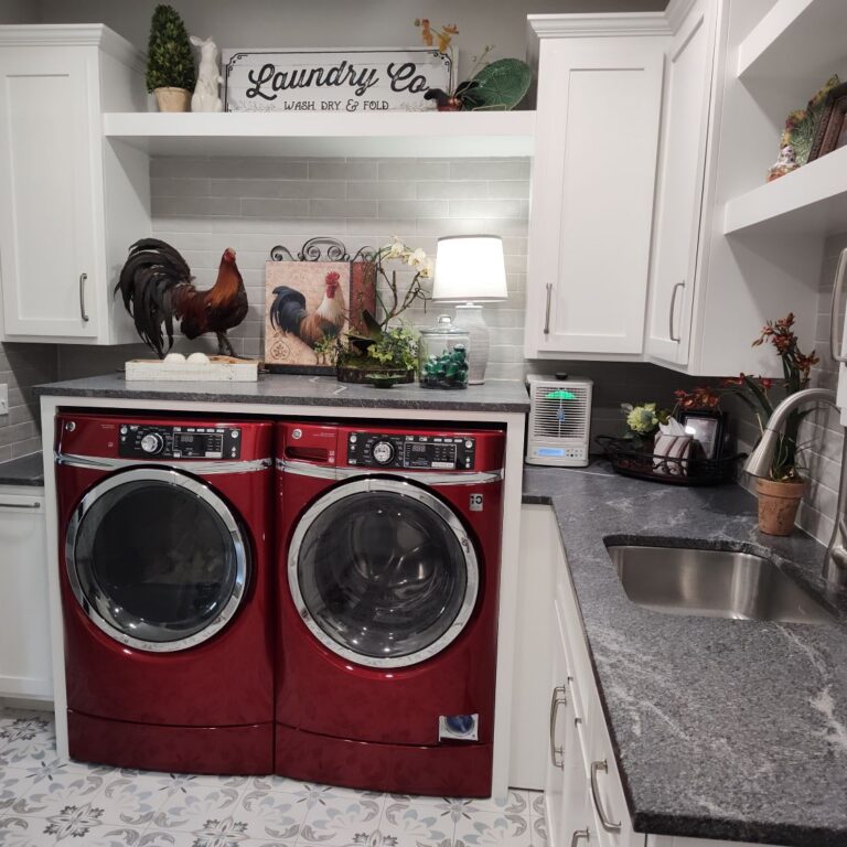 Laundry room-web kitchen remodel